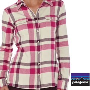 Patagonia Fjord Pink Flannel